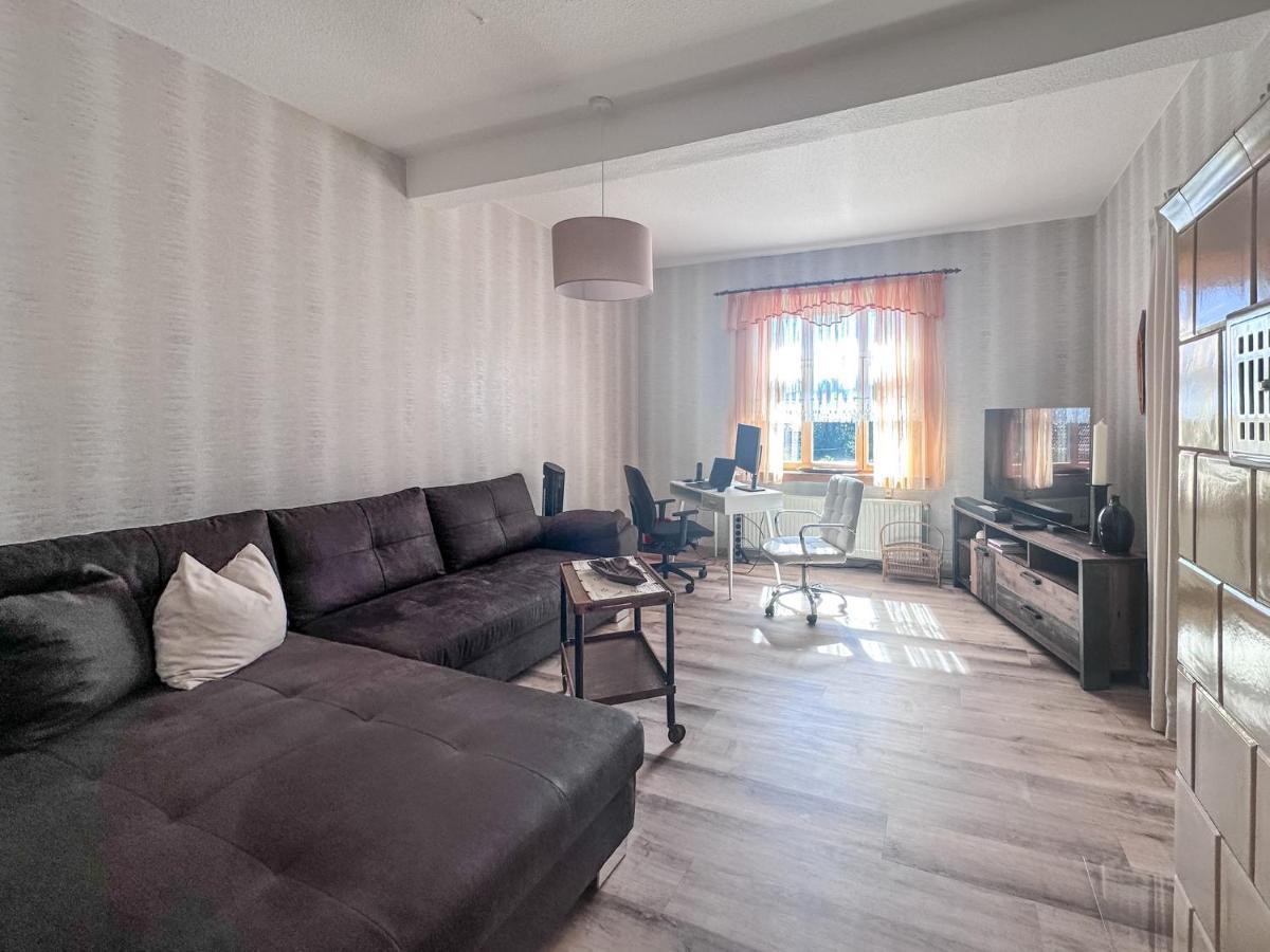 Schoene Altbauwohnung Mit Grosser Sonnenterrasse Rudolstadt Kültér fotó